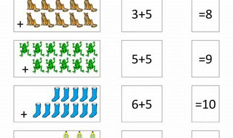 addition math worksheets