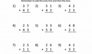 math addition worksheets